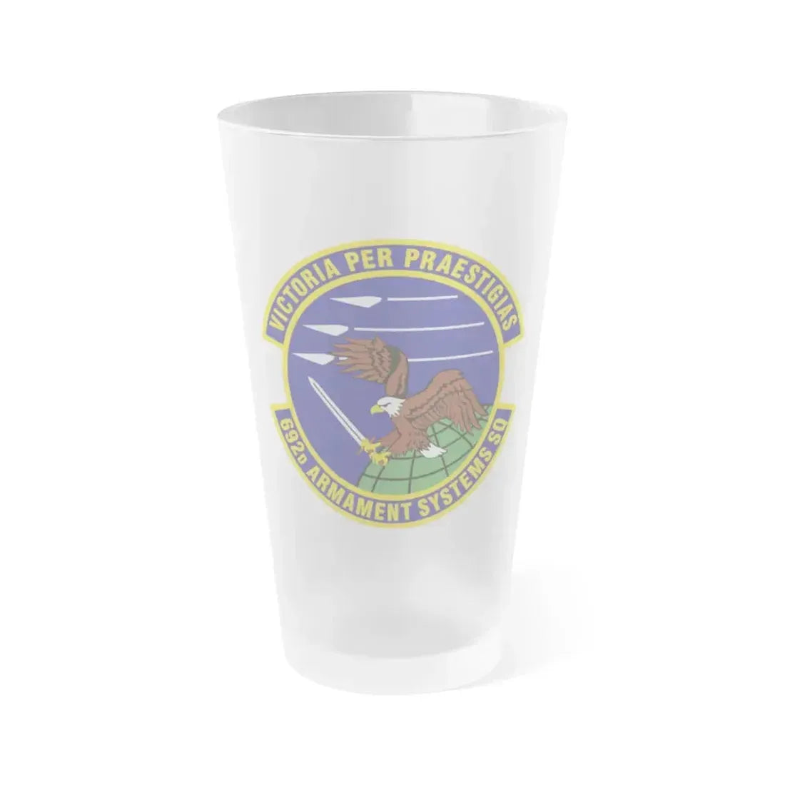692d Armament Systems Squadron (U.S. Air Force) Frosted Pint Glass 16oz 16oz Frosted - Go Mug Yourself