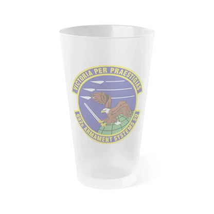 692d Armament Systems Squadron (U.S. Air Force) Frosted Pint Glass 16oz 16oz Frosted - Go Mug Yourself