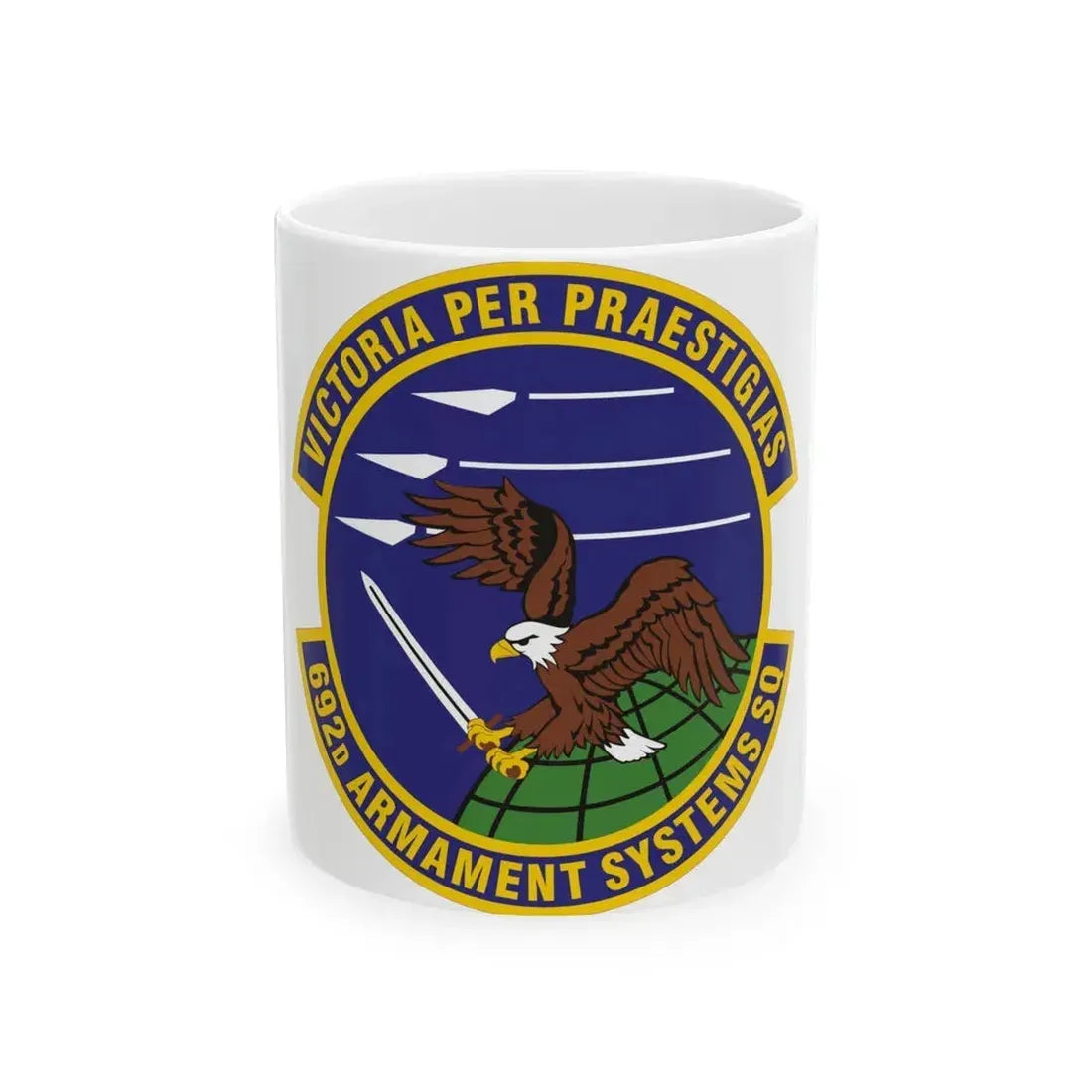 692d Armament Systems Squadron (U.S. Air Force) White Coffee Mug 11oz - Go Mug Yourself