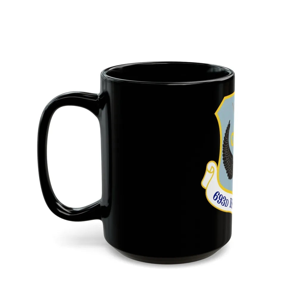 693 Intelligence Surveillance and Reconnaissance Group ACC (U.S. Air Force) Black Coffee Mug-Go Mug Yourself