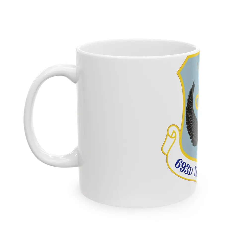 693 Intelligence Surveillance and Reconnaissance Group ACC (U.S. Air Force) White Coffee Mug-Go Mug Yourself