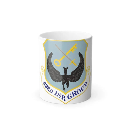 693 Intelligence Surveillance and Reconnaissance Group ACC (U.S. Air Force) Color Changing Coffee Mug 11oz - Go Mug Yourself