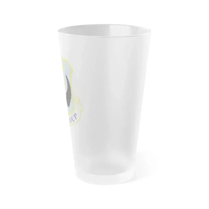 693 Intelligence Surveillance and Reconnaissance Group ACC (U.S. Air Force) Frosted Pint Glass 16oz - Go Mug Yourself