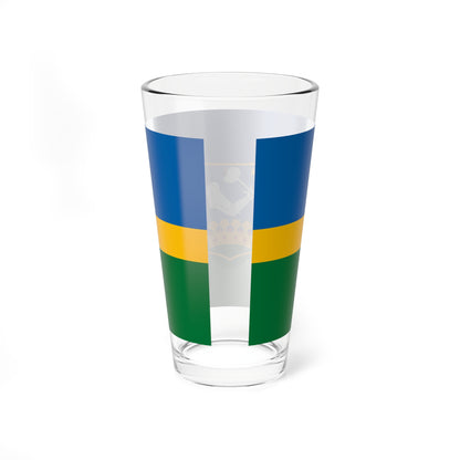 Flag of Nemesvita (Hungary) Pint Glass 16oz