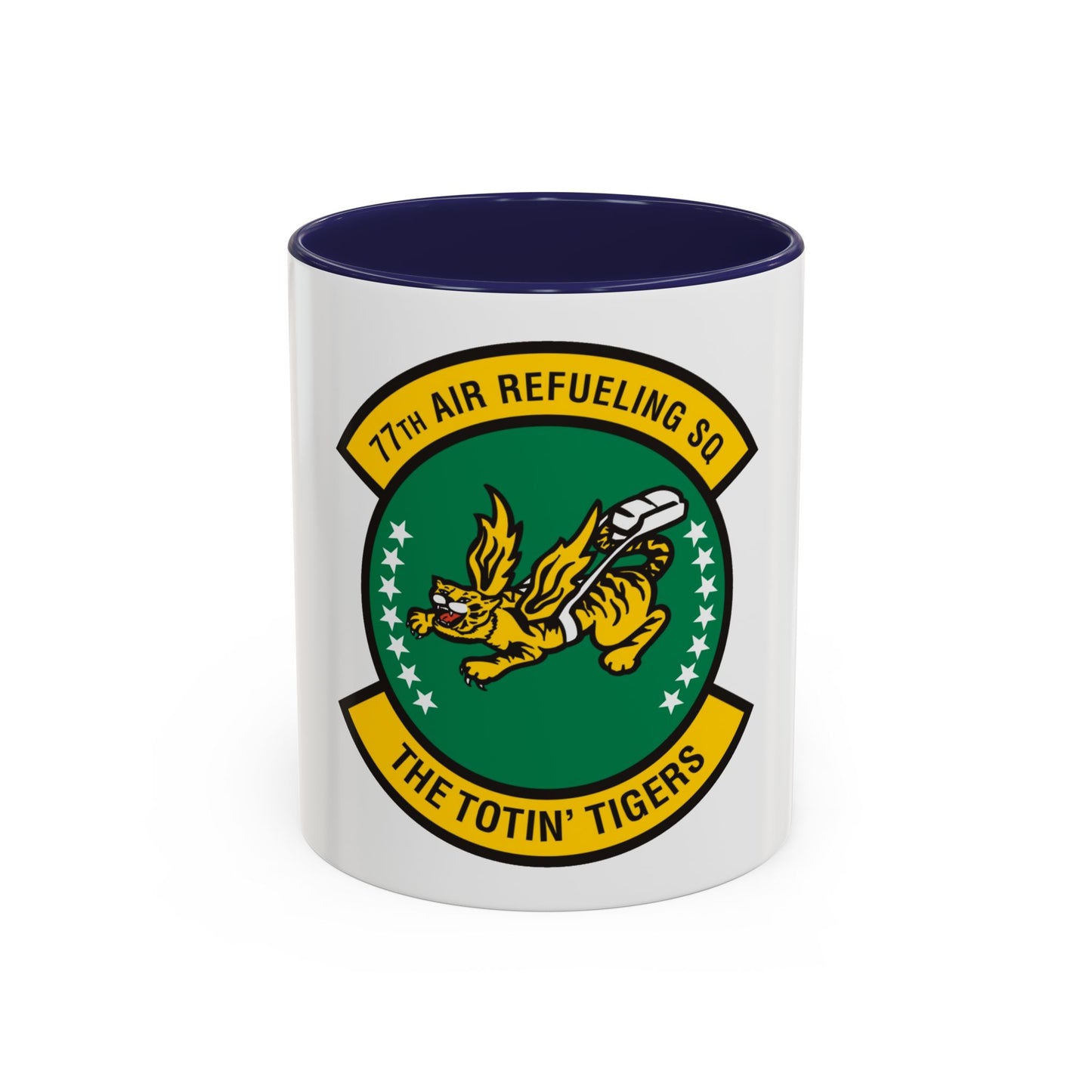 77 Air Refueling Squadron AFRC (U.S. Air Force) Accent Coffee Mug