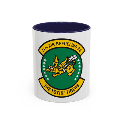 77 Air Refueling Squadron AFRC (U.S. Air Force) Accent Coffee Mug