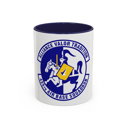 425th Air Base Squadron (U.S. Air Force) Accent Coffee Mug