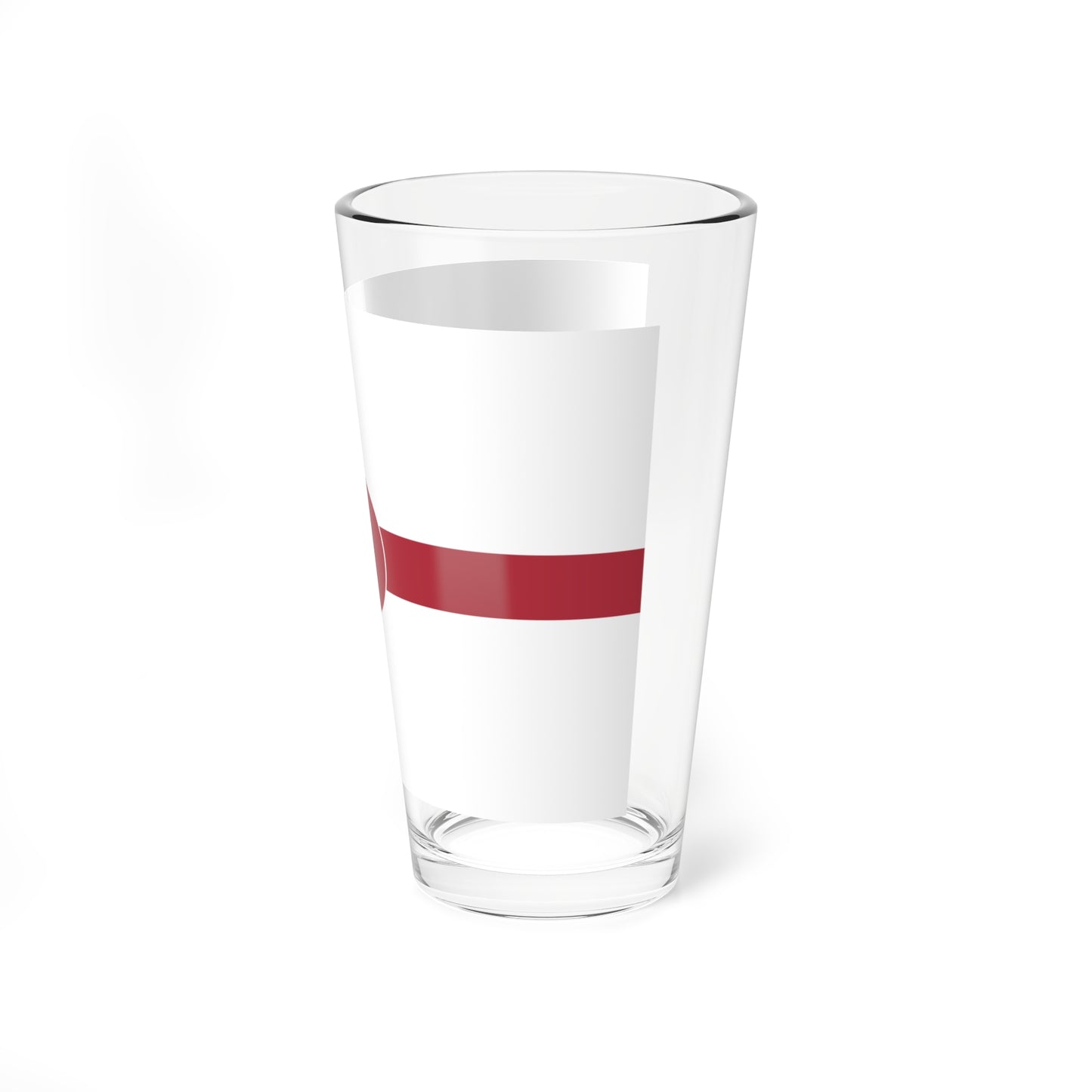 Japanese postal flag 1872-1887 (Japan) Pint Glass 16oz