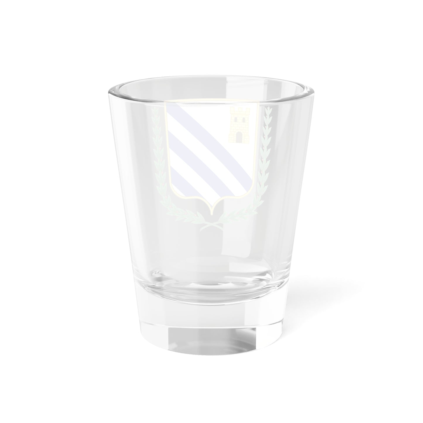 Escudo de San Ramón de la Nueva Orán (Equatorial Guinea) (Coat of Arms) Shot Glass 1.5oz