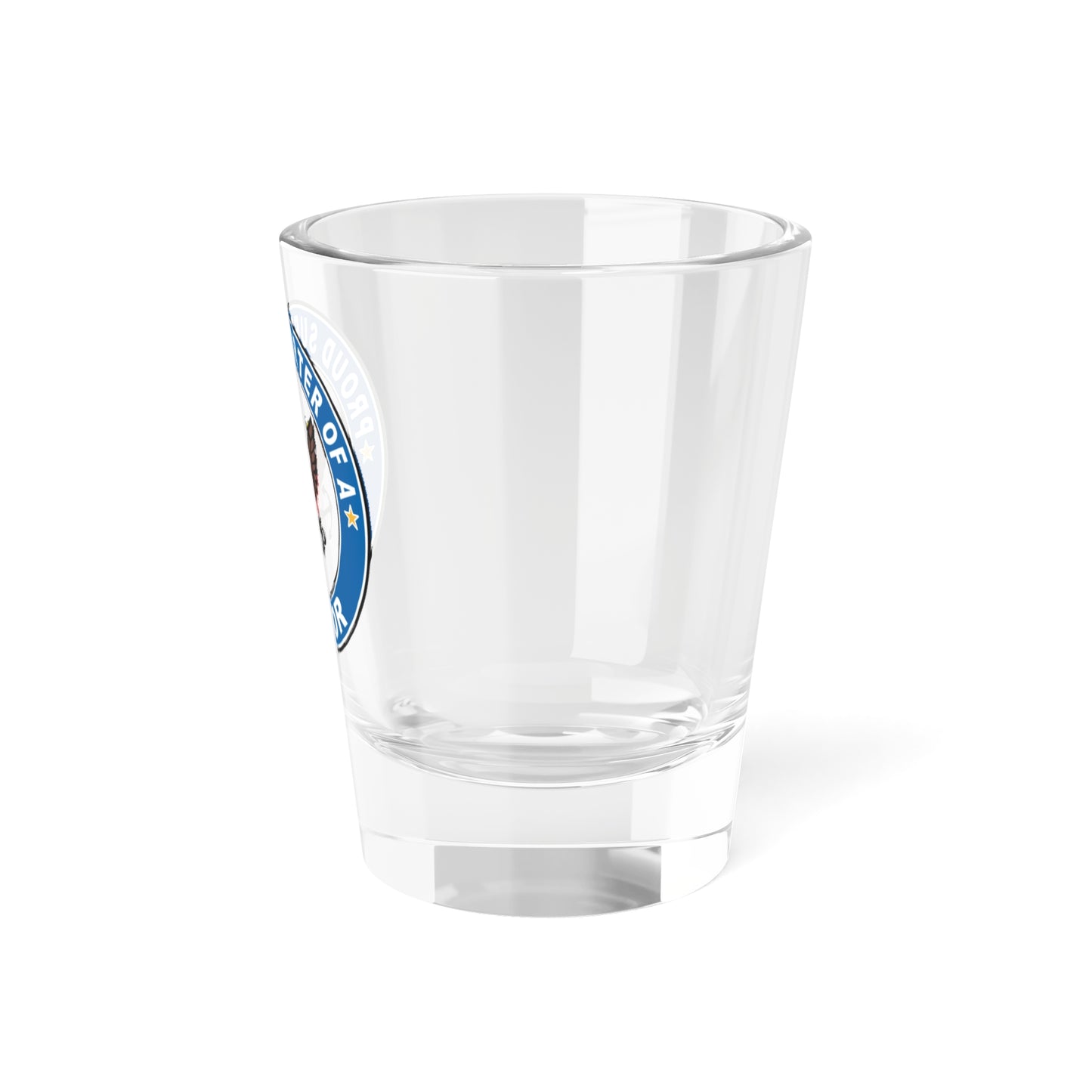 Verre à liqueur de 1,5 oz, fier supporter d'un marin (US Navy)