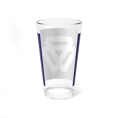 Flag of Nishikatsura Yamanashi (Japan) Pint Glass 16oz