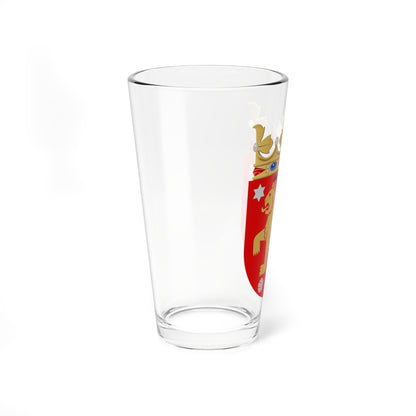 Häme.vaakuna (Finland) (Coat of Arms) Pint Glass 16oz