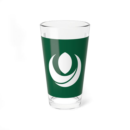 Flag of Kurihara Miyagi (Japan) Pint Glass 16oz