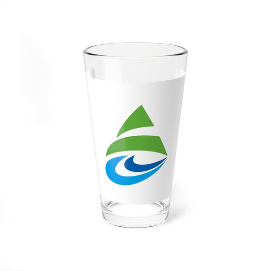 Flag of Kainan Wakayama (Japan) Pint Glass 16oz