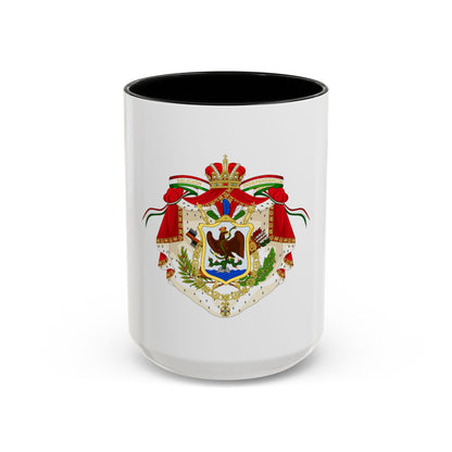 Coat of Arms of the First Mexican Empire - Accent Coffee Mug
