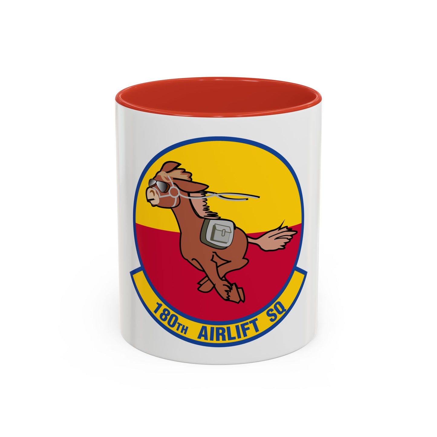 180 Airlift Squadron (U.S. Air Force) Accent Coffee Mug
