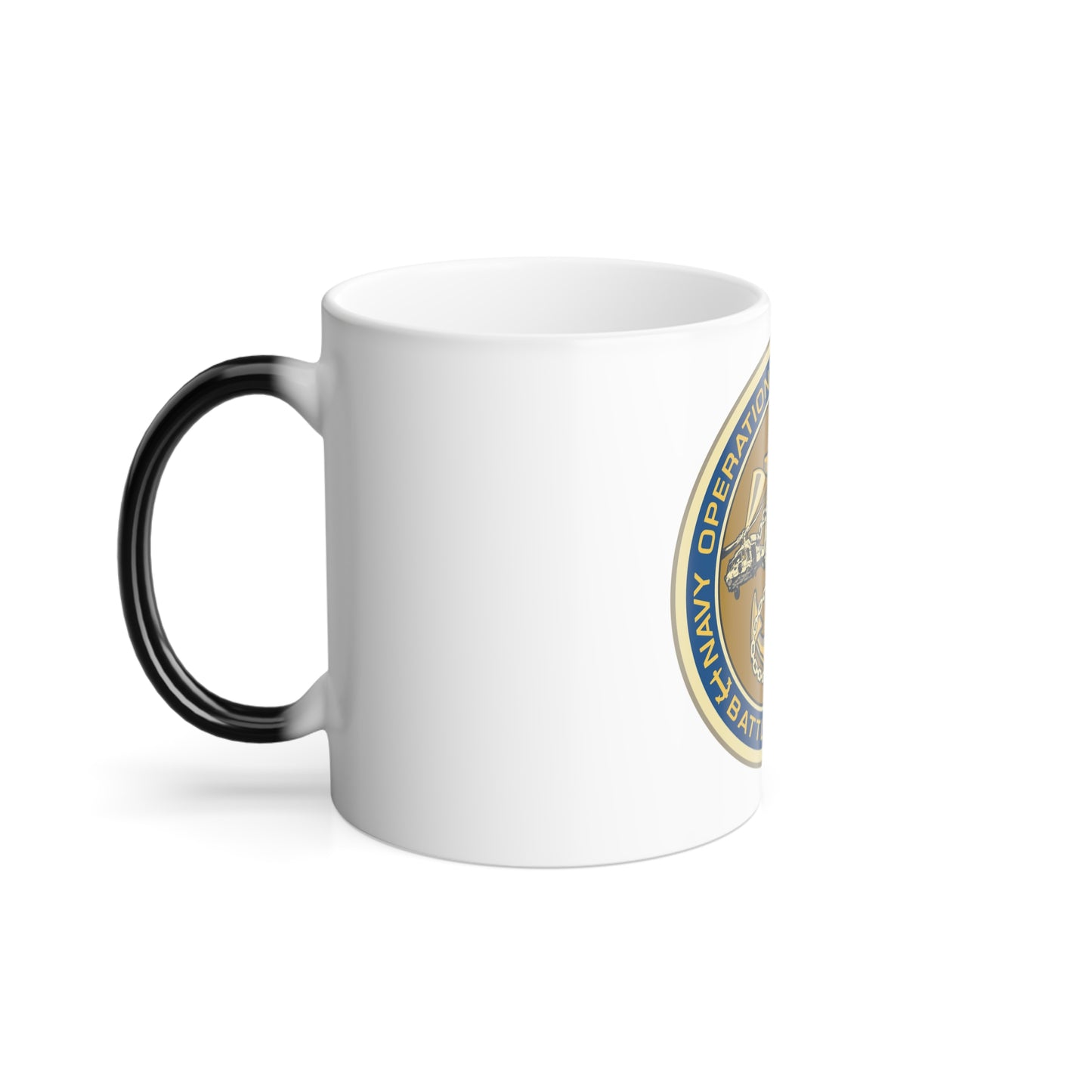 NOSC BC SHIELD (U.S. Navy) Color Changing Mug 11oz
