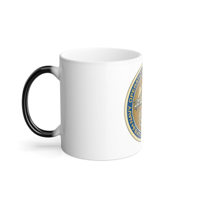 NOSC BC SHIELD (U.S. Navy) Color Changing Mug 11oz