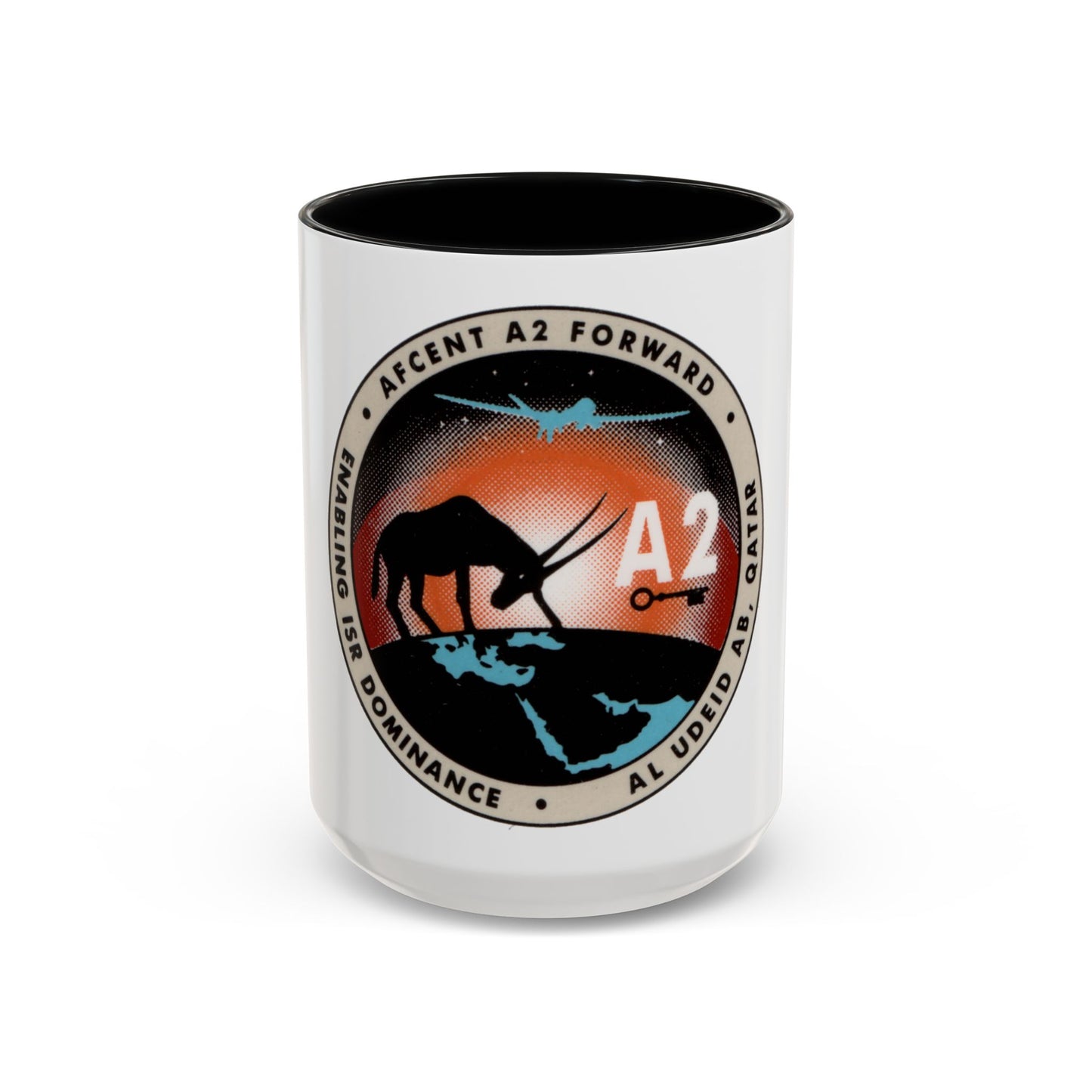 AFCENT A2 Forward (U.S. Air Force) Accent Coffee Mug