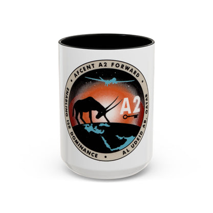 AFCENT A2 Forward (U.S. Air Force) Accent Coffee Mug