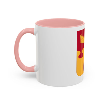 675th Airborne Field Artillery Battalion v2 (U.S. Army) Accent Coffee Mug
