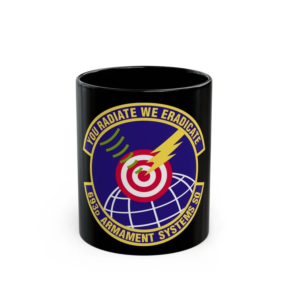 693d Armament Systems Squadron (U.S. Air Force) Black Coffee Mug-11oz-Go Mug Yourself