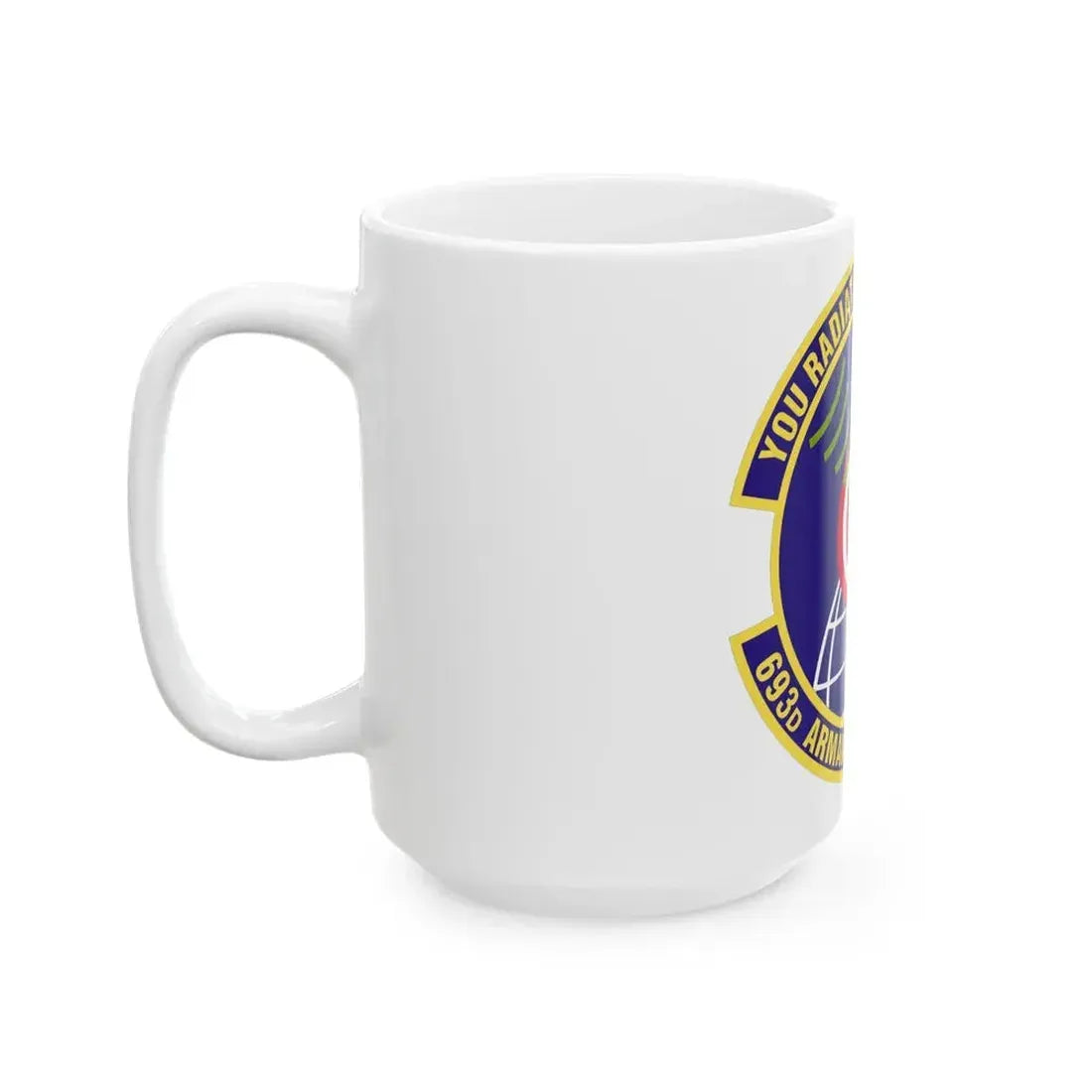 693d Armament Systems Squadron (U.S. Air Force) White Coffee Mug - Go Mug Yourself