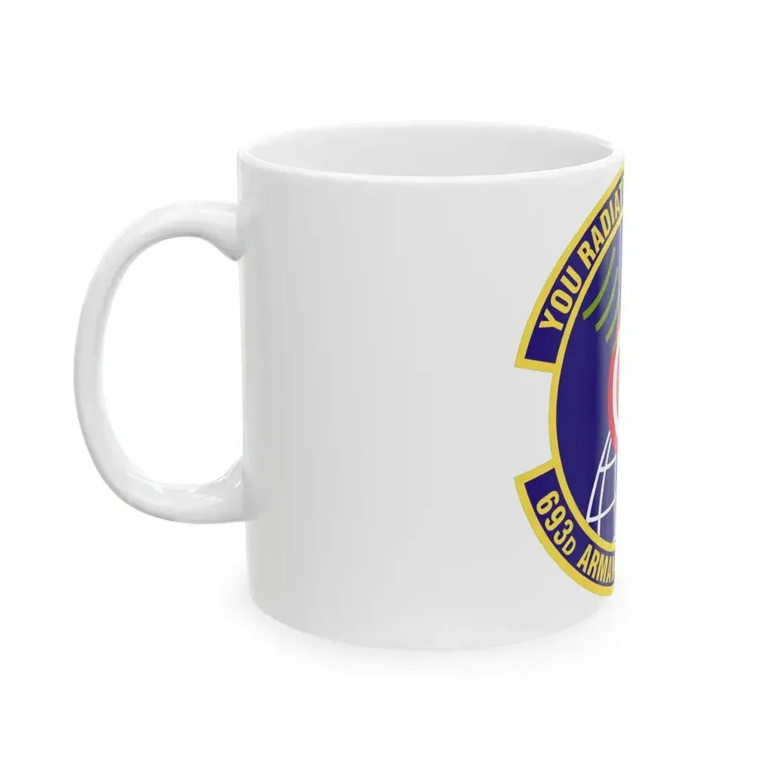693d Armament Systems Squadron (U.S. Air Force) White Coffee Mug - Go Mug Yourself