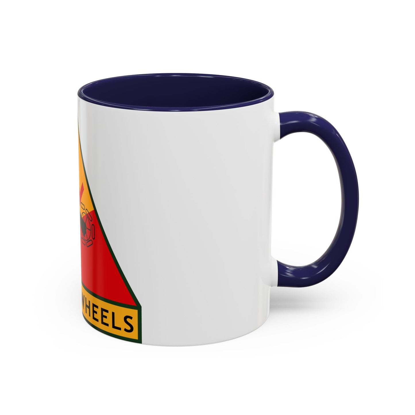 2nd Armored Division (U.S. Army) Accent Coffee Mug