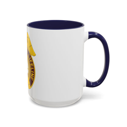 424 Medical Battalion (U.S. Army) Accent Coffee Mug