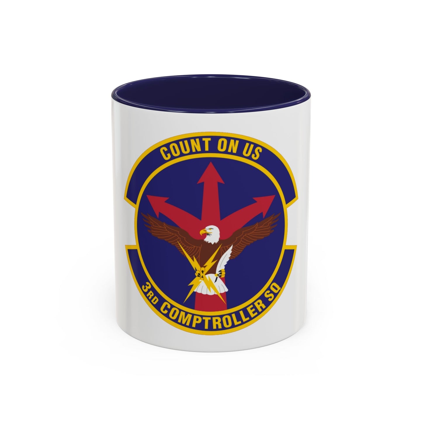3d Comptroller Squadron (U.S. Air Force) Accent Coffee Mug