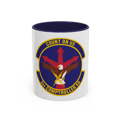 3d Comptroller Squadron (U.S. Air Force) Accent Coffee Mug