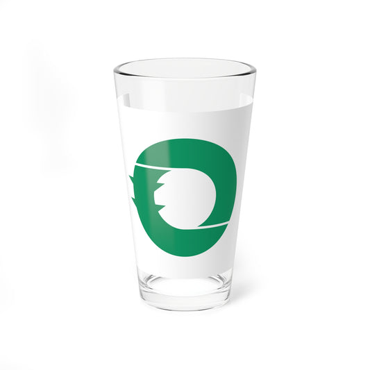 Flag of Moseushi Hokkaido (Japan) Pint Glass 16oz