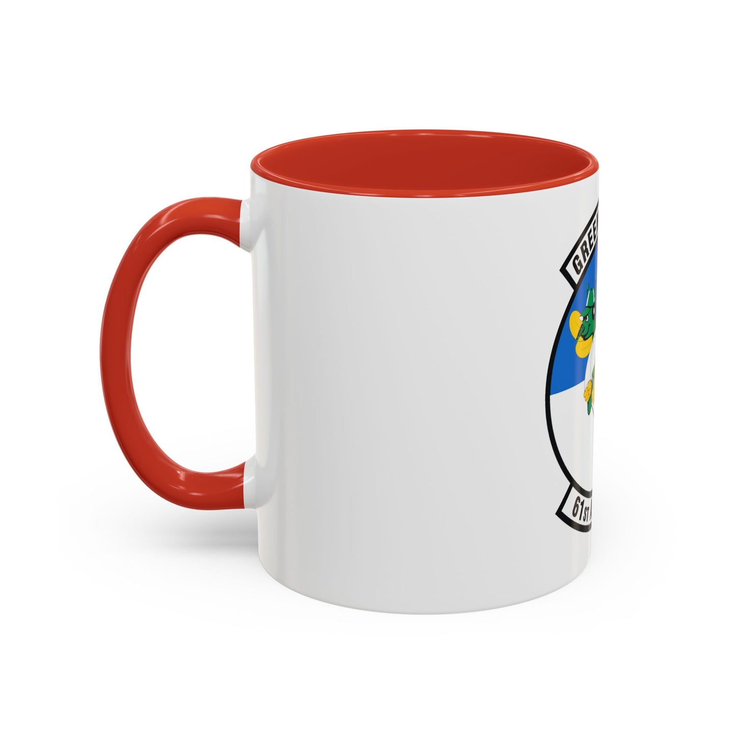61st Airlift Squadron (U.S. Air Force) Accent Coffee Mug
