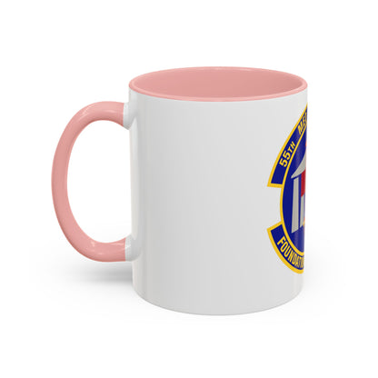 55th Medical Support Squadron (U.S. Air Force) Accent Coffee Mug