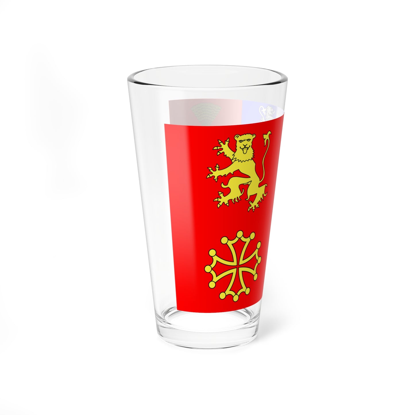 Flag of Tarn-et-Garonne (France) Pint Glass 16oz