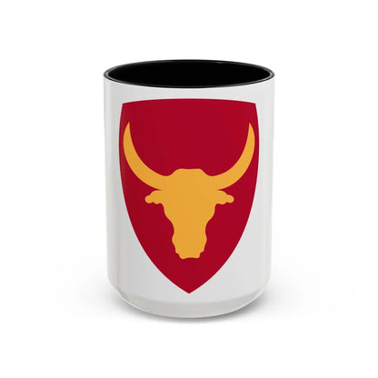 Philippine Combat Headquarters (U.S. Army) Accent Coffee Mug-15oz-Black-Go Mug Yourself