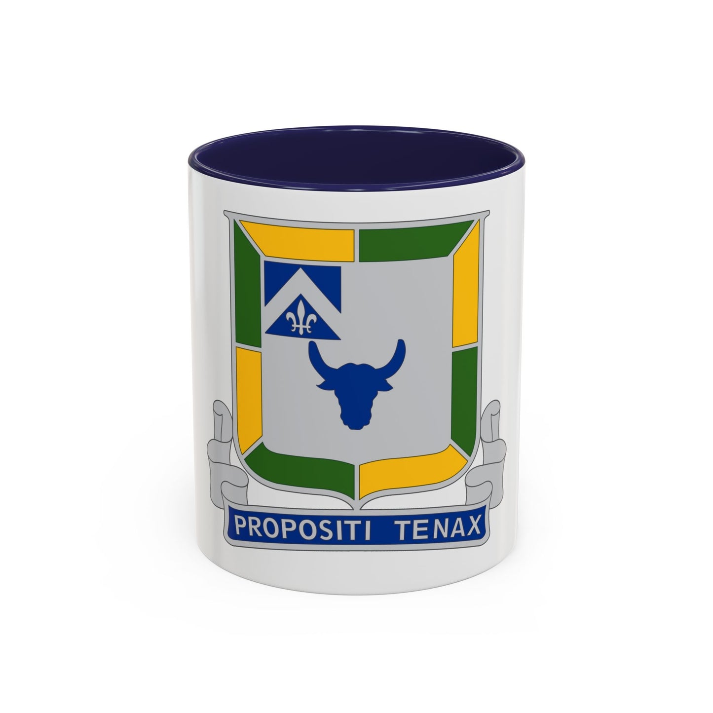 133 Tank Battalion (U.S. Army) Accent Coffee Mug