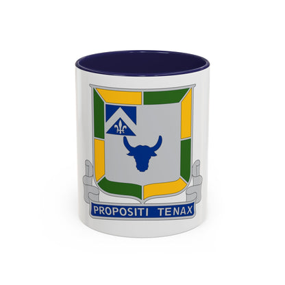 133 Tank Battalion (U.S. Army) Accent Coffee Mug