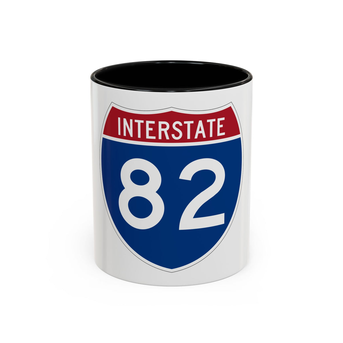Interstate 82 (U.S. Highways) Accent Coffee Mug