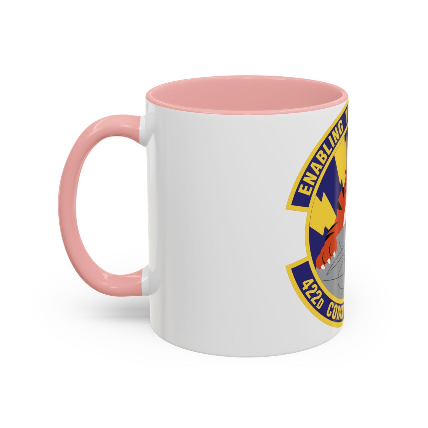 422d Communications Squadron (U.S. Air Force) Accent Coffee Mug