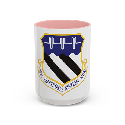 551st Electronic Systems Wing (U.S. Air Force) Accent Coffee Mug