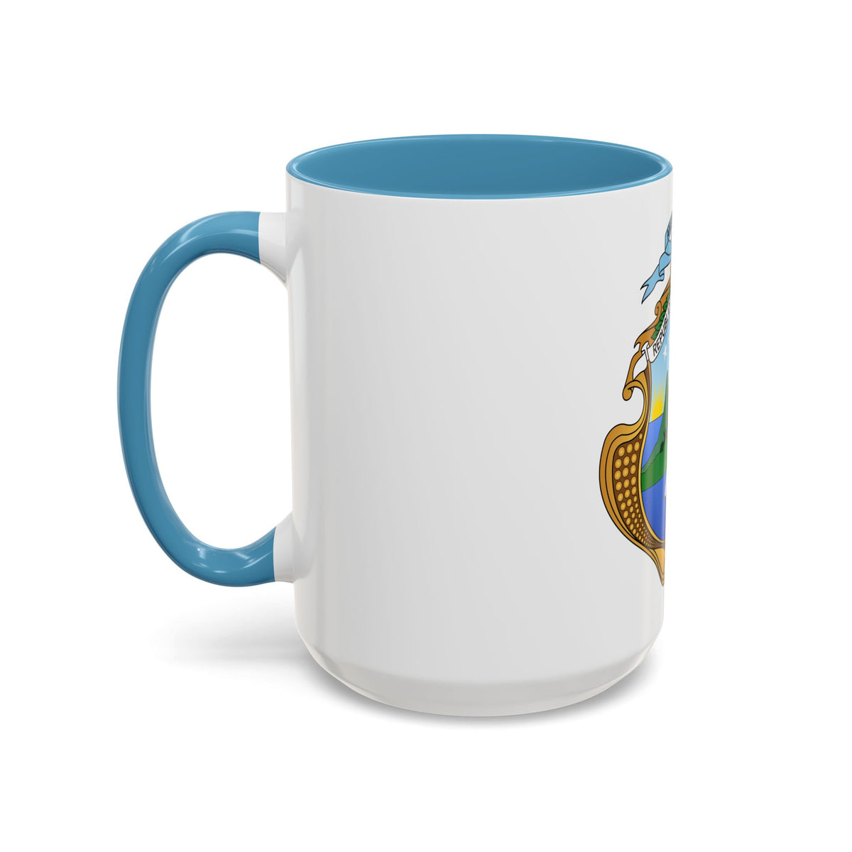 Coat of arms of Costa Rica (1906-1964) - Accent Coffee Mug
