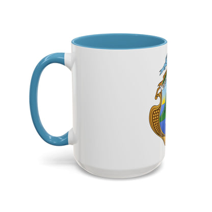 Coat of arms of Costa Rica (1906-1964) - Accent Coffee Mug