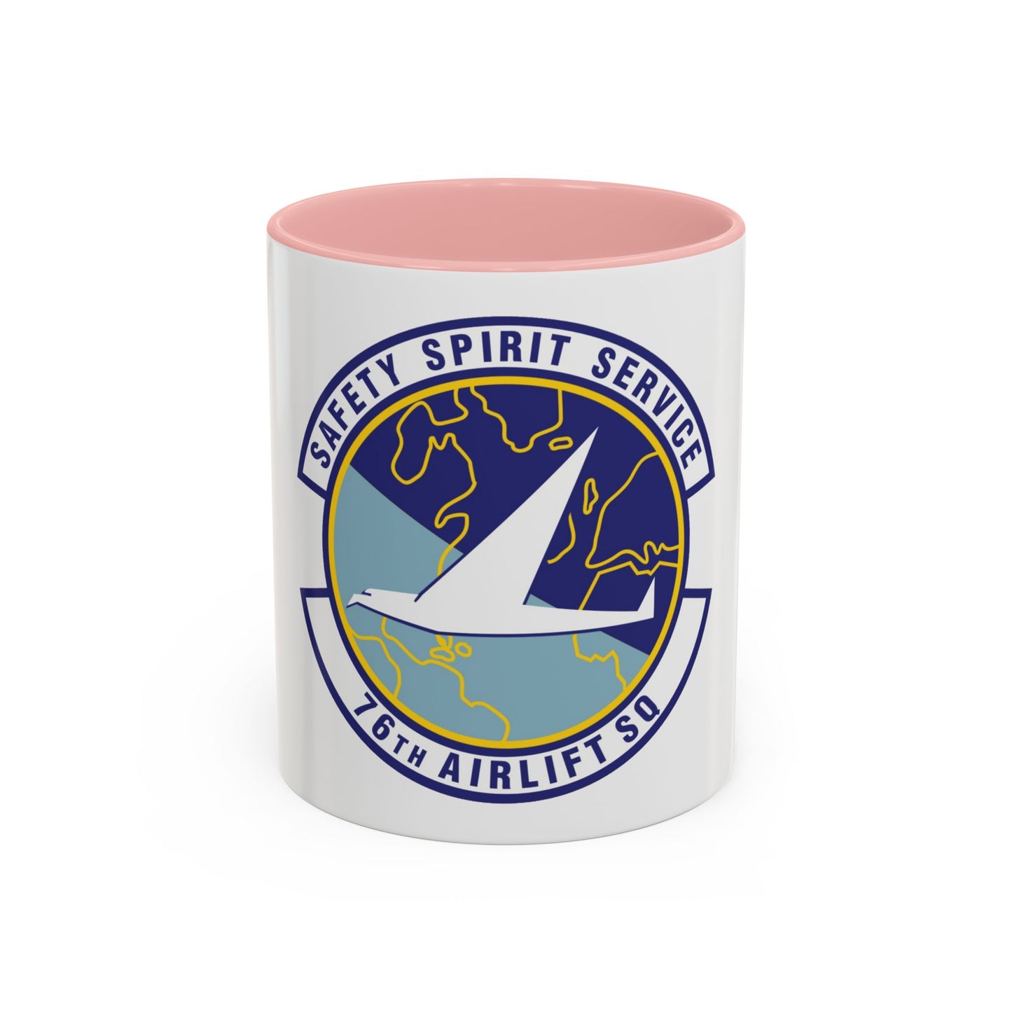 76th Airlift Squadron (U.S. Air Force) Accent Coffee Mug