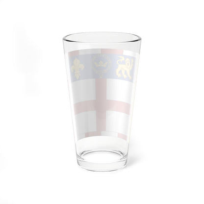 Flag of the Garter Principal King of Arms (United Kingdom) Pint Glass 16oz