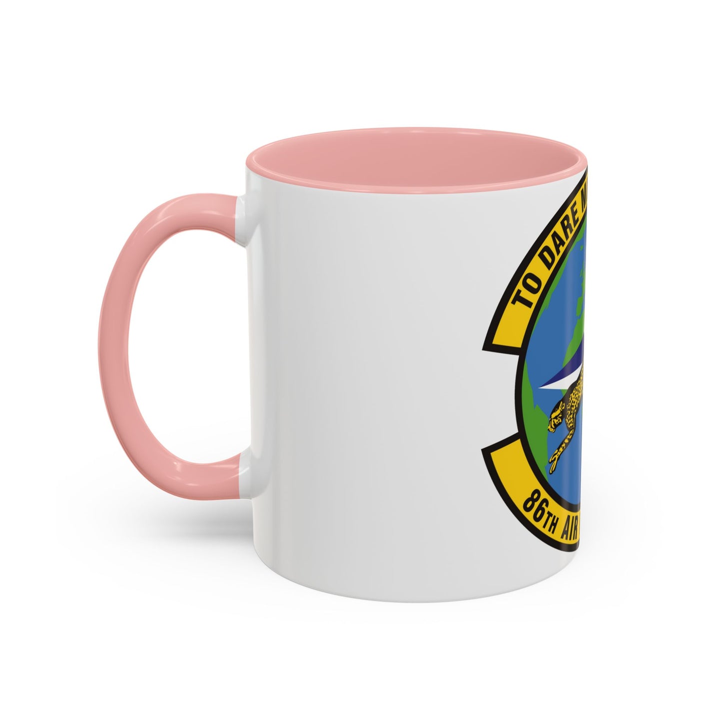 86th Air Mobility Squadron (U.S. Air Force) Accent Coffee Mug