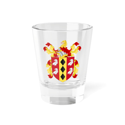Coat of Arms of Edward Preble (United States) (Coat of Arms) Shot Glass 1.5oz