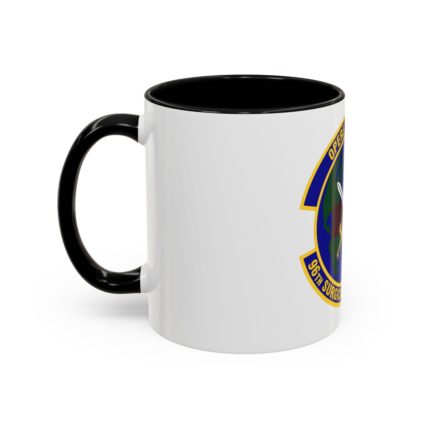 96th Surgical Operations Squadron (U.S. Air Force) Accent Coffee Mug