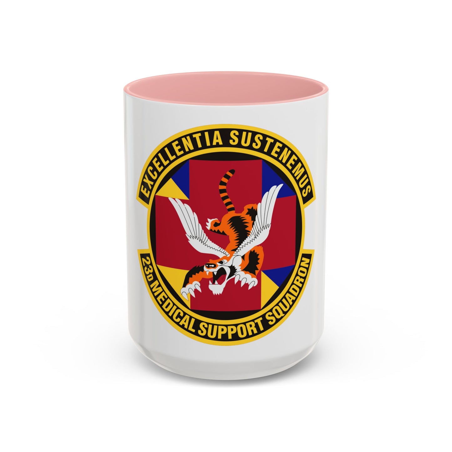 23d Medical Support Squadron (U.S. Air Force) Accent Coffee Mug